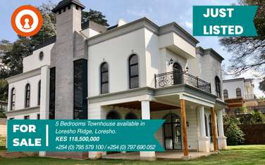 5 Bed Townhouse with En Suite in Loresho