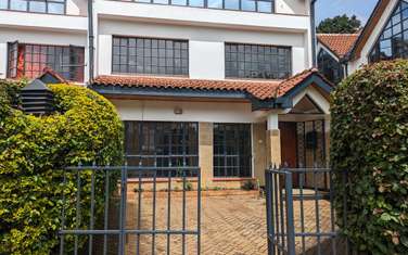 4 Bed Townhouse with Walk In Closet at Westlands
