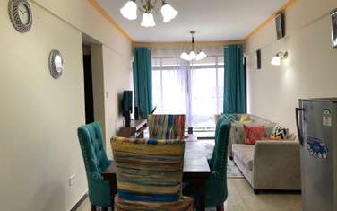 Furnished 2 bedroom apartment for rent in Kilimani