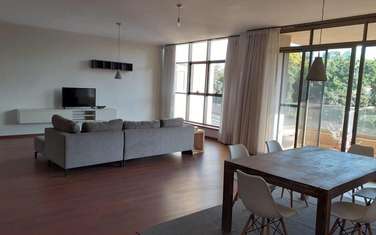 Furnished 3 bedroom apartment for rent in Westlands Area