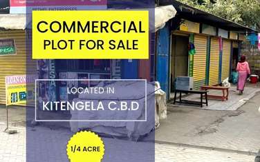 0.25 ac Commercial Land at Kitengela Cbd
