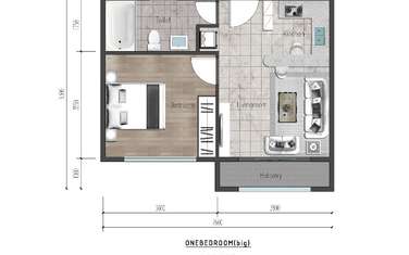 Serviced 2 Bed Apartment with En Suite in Valley Arcade