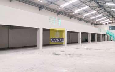 Warehouse with Parking in Industrial Area