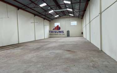 Warehouse with Backup Generator in Industrial Area