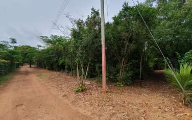 1,000 m² Land in Diani