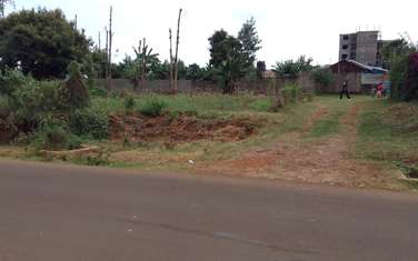 0.125 ac residential land for sale in Kikuyu Town