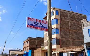 5,000 ft² Commercial Land at Juja Town Gatundu Road Juja