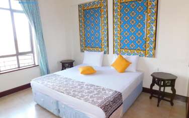 Serviced 3 Bed Apartment with Aircon in Bamburi