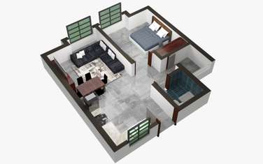 Studio Apartment with En Suite in Ruiru