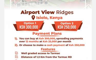 4,600 ft² Land at Isiolo
