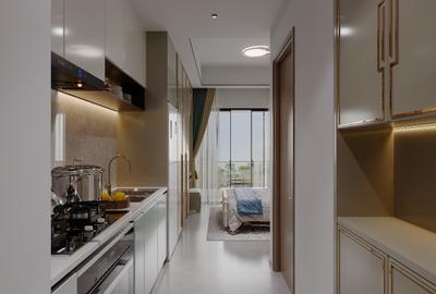 Serviced 1 Bed Apartment with Gym in Kasarani - 3