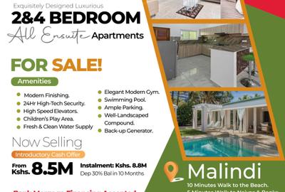 2 Bed Apartment with En Suite at Malindi