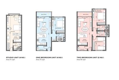 1 Bed Apartment with En Suite at Sports Road