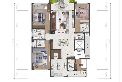 3 Bed Apartment with En Suite at Brookside Gardens Drive