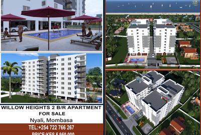 2 Bed Apartment with En Suite at Nyali Beach Road