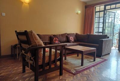 Furnished 2 Bed Apartment with En Suite in Kilimani