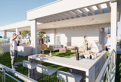 1 Bed Apartment with Swimming Pool at Shanzu - 2