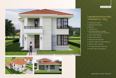 3 Bed Townhouse with En Suite in Ruiru