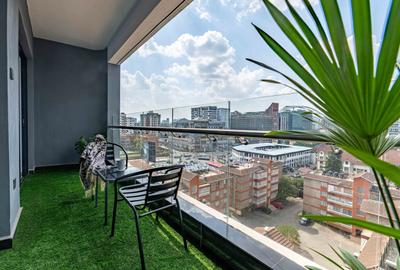 Furnished 1 Bed Apartment with Swimming Pool in Kilimani - 4