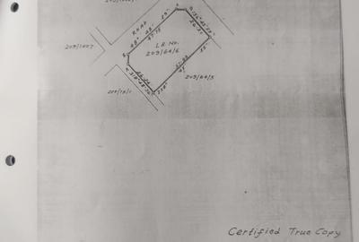 Land in Westlands Area