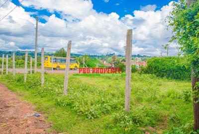 0.033 ha Commercial Land at Gikambura