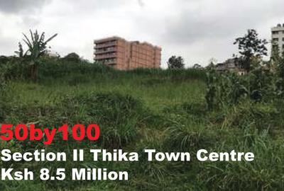 5,000 ft² Commercial Land at Section Ii Thika Town Centre Thika