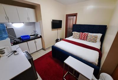 Serviced Studio Apartment with Backup Generator in Kileleshwa