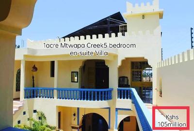 5 Bed Villa with En Suite in Mtwapa