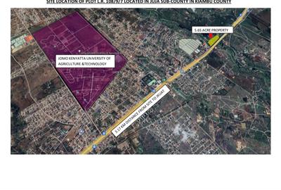6 ac Commercial Land at Thika Superhighway