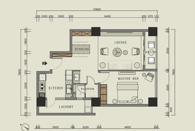 1 Bed Apartment with Swimming Pool in Westlands Area