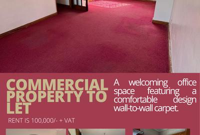900 ft² Commercial Property with Service Charge Included at Old Waiyaki Way