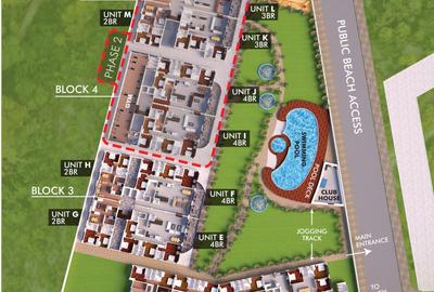 Serviced 4 Bed Apartment with En Suite at Nyali - 2