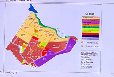 500 m² Residential Land at Oaklands Estate