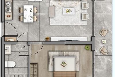 1 Bed Apartment with En Suite at Westlands