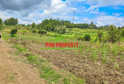 0.1 ha Residential Land at Gikambura