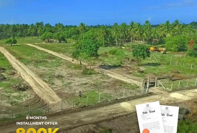 5,000 ft² Land at Diani