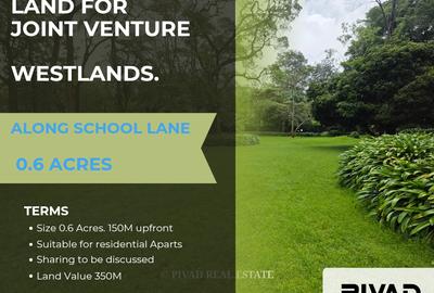 0.6 ac Land in Westlands Area