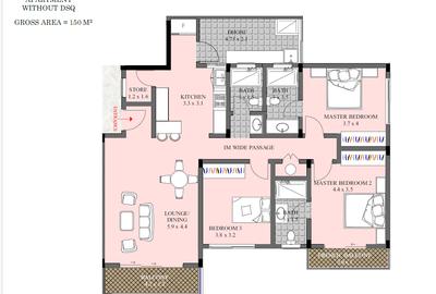 3 Bed Apartment with Swimming Pool at Mombasa Road