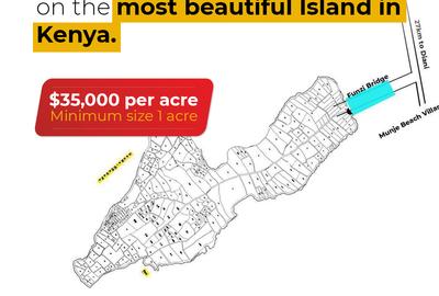 Land at Land For Sale In Funzi Island.