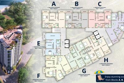 3 Bed Apartment with En Suite in Nyali Area