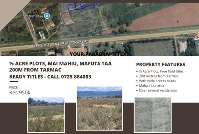 Land in Mai Mahiu