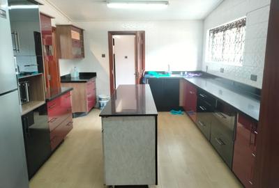 5 Bed Townhouse with Staff Quarters at Furnished At $5000 And Unfurnished At $4500