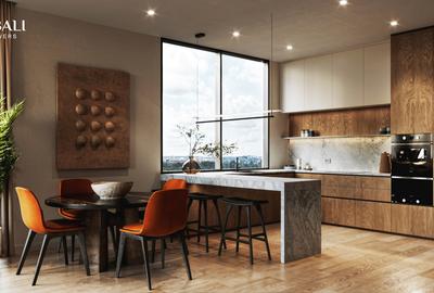 Studio Apartment with Swimming Pool at Tatu Central - 4