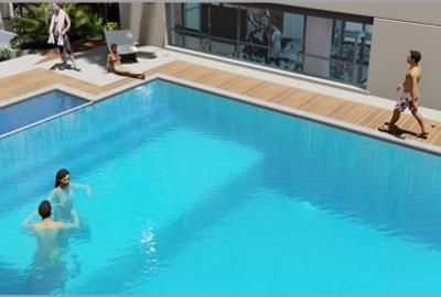 3 Bed Apartment with Swimming Pool in Kilimani