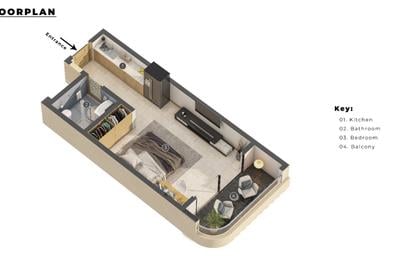 Studio Apartment with En Suite at Nyali - 2