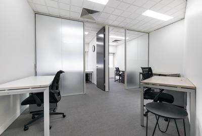 Furnished 110 m² Office with Service Charge Included at Crescent Road
