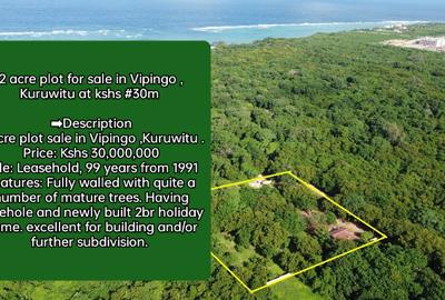 Land in Vipingo