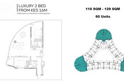2 Bed Apartment with En Suite in Westlands Area - 2