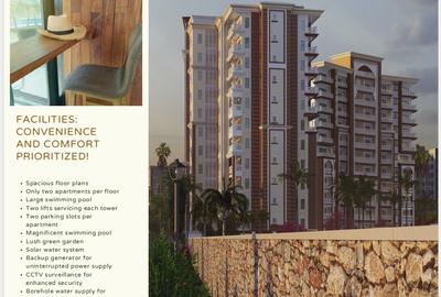 3 Bed Apartment in Nyali Area