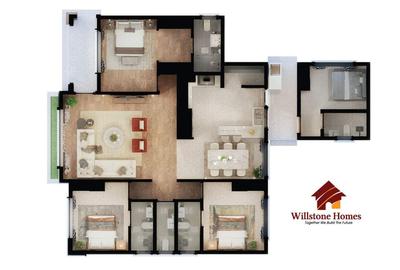 3 Bed Townhouse with En Suite at Thika Road Mang'U